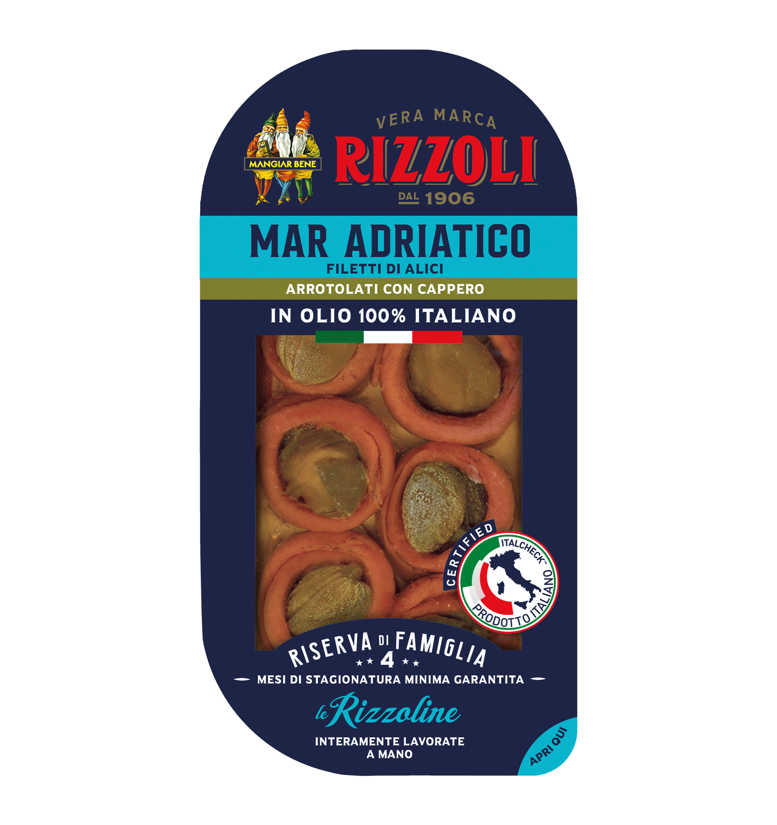 Formato ARROTOLATE CON CAPPERO 40 G