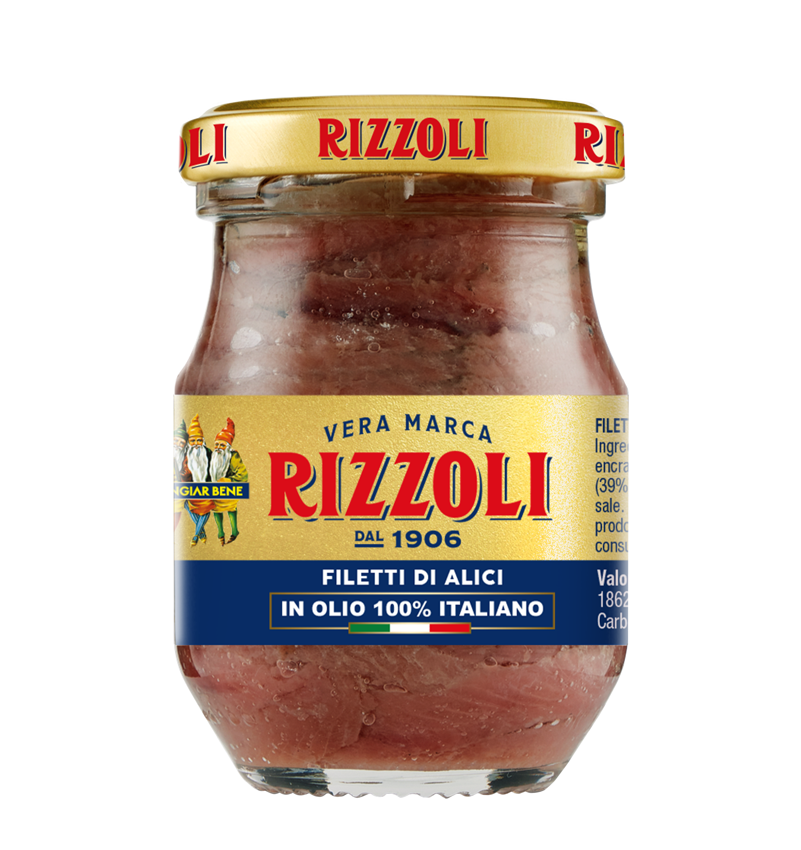 Filetti di Alici in Olio
